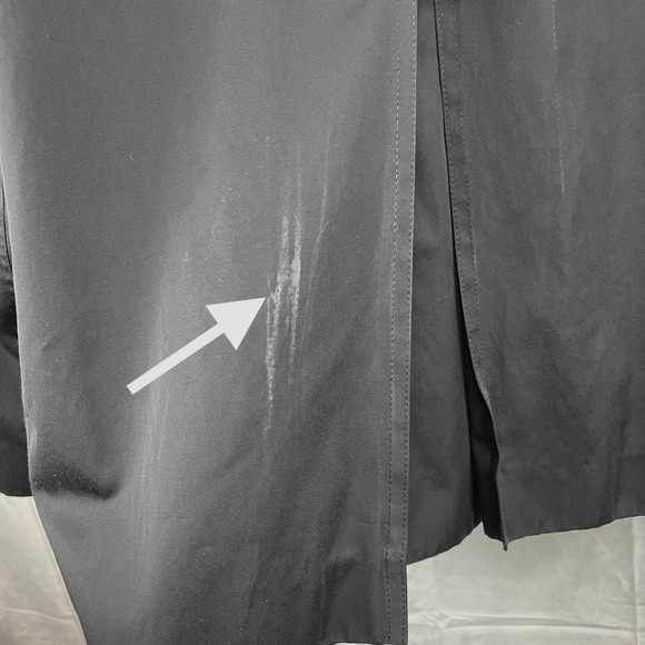 Ellen Tracy Black Button Front Lined Jacket Blazer Size L - Picture 10 of 12